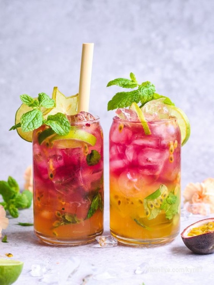 Tropical Mojito Mocktail🍹😍